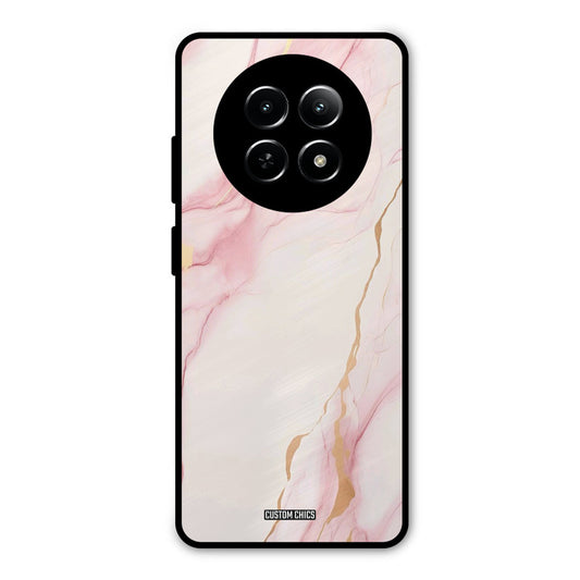 Baby Pink Marble Realme Narzo N65 Mobile Back Cover - Aesthetic PrintShield Case