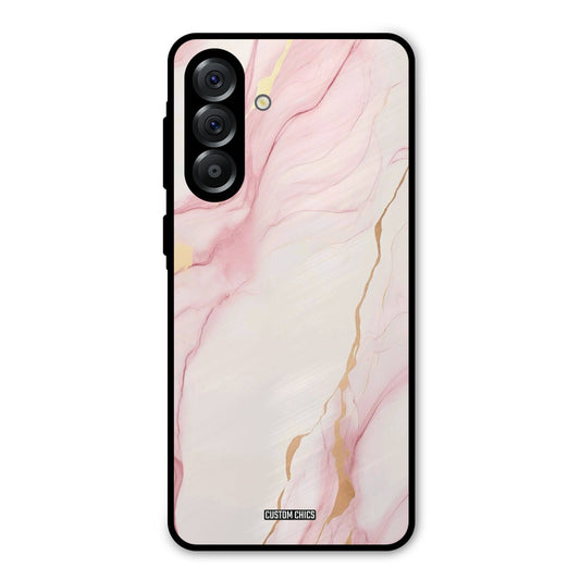 Baby Pink Marble Samsung Galaxy A56 5G Mobile Back Cover - Aesthetic PrintShield Case