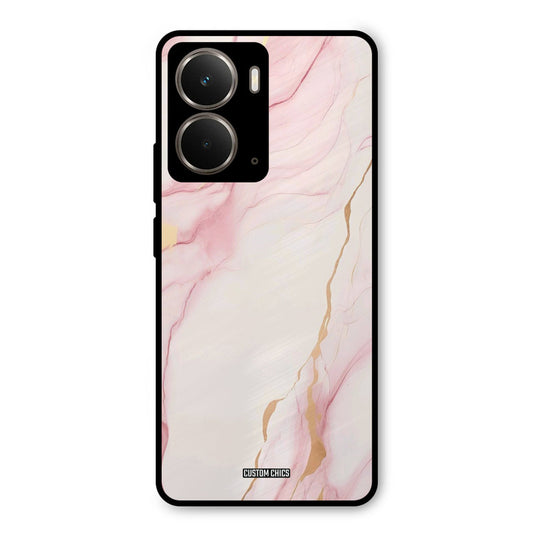 Baby Pink Marble Realme P3 Mobile Back Cover - Aesthetic PrintShield Case