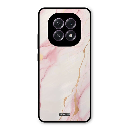 Baby Pink Marble Oppo F29 Mobile Back Cover - Aesthetic PrintShield Case