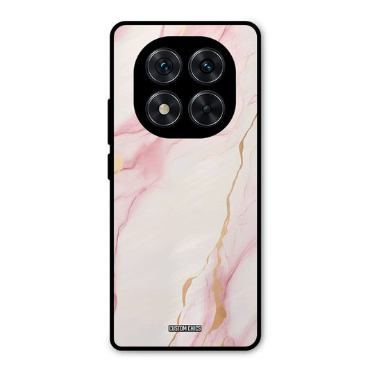 Baby Pink Marble Poco X7 Mobile Back Cover - Aesthetic PrintShield Case