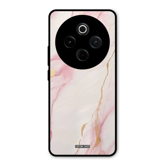 Baby Pink Marble iQoo Z10 Mobile Back Cover - Aesthetic PrintShield Case