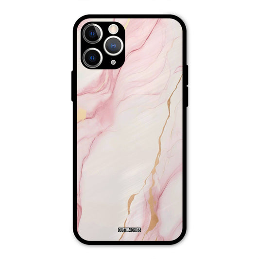 Baby Pink Marble IPhone 11 Pro Max Mobile Back Cover - Aesthetic PrintShield Case