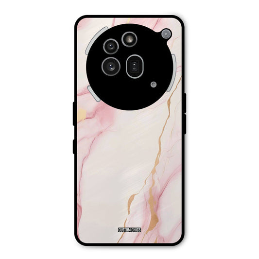 Baby Pink Marble Nothing Phone 3A Pro Mobile Back Cover - Aesthetic PrintShield Case