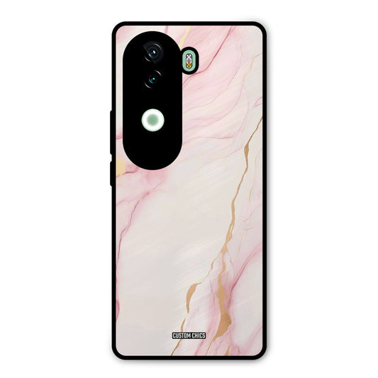 Baby Pink Marble iQOO Z9s Mobile Back Cover - Aesthetic PrintShield Case