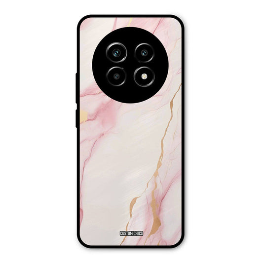 Baby Pink Marble Realme 14 Pro lite Mobile Back Cover - Aesthetic PrintShield Case