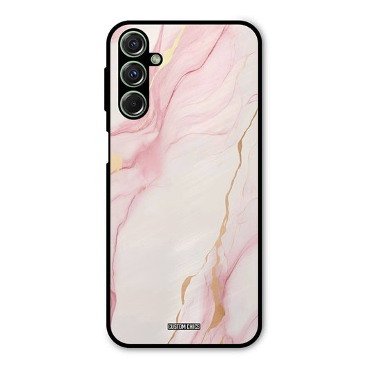 Baby Pink Marble Samsung Galaxy M34 Mobile Back Cover - Aesthetic PrintShield Case