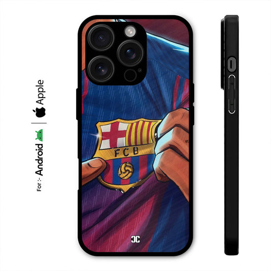 Barca In Heart Case – Premium PrintShield Mobile Cover