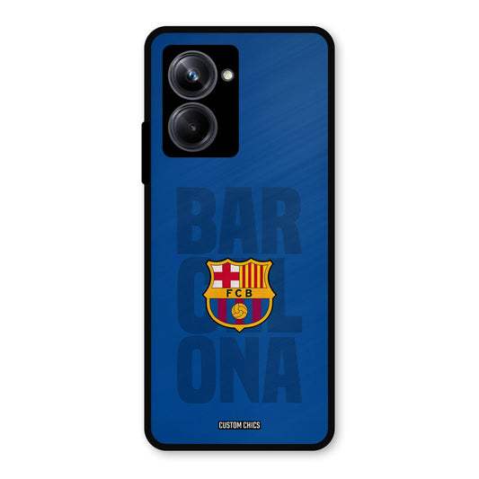 Barcelona Realme 10 Pro Mobile Back Cover - Sports PrintShield Case