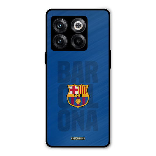 Barcelona Oneplus 10T Mobile Back Cover - Sports PrintShield Case