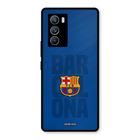 Barcelona iQOO 9SE Mobile Back Cover - Sports PrintShield Case