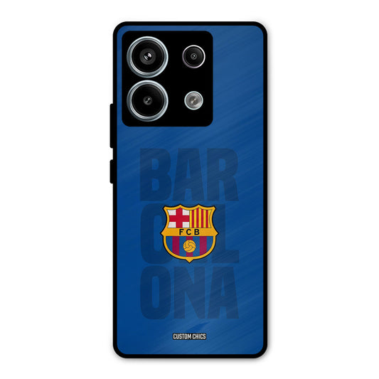 Barcelona Redmi Note 13 Pro 5G Mobile Back Cover - Sports PrintShield Case