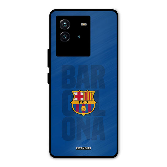 Barcelona iQOO Neo 6 5G Mobile Back Cover - Sports PrintShield Case