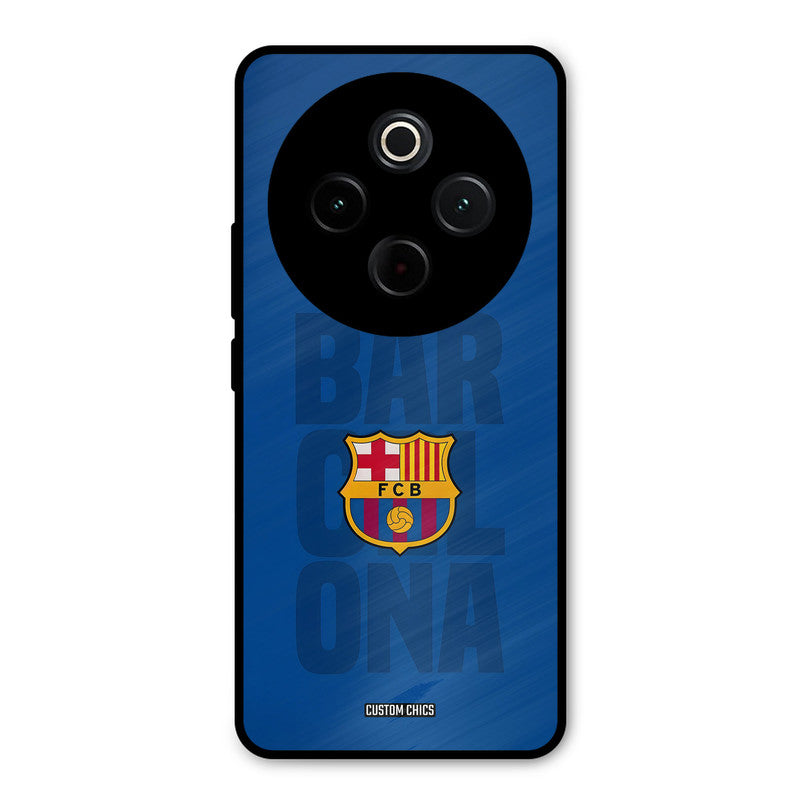 Barcelona iQoo Z10 Mobile Back Cover - Sports PrintShield Case