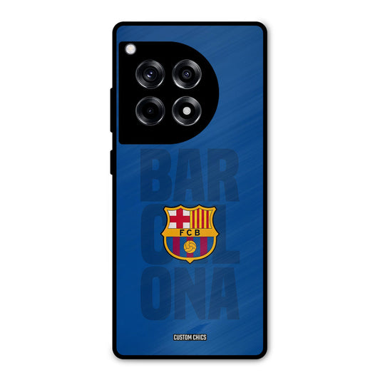Barcelona OnePlus 12R Mobile Back Cover - Sports PrintShield Case