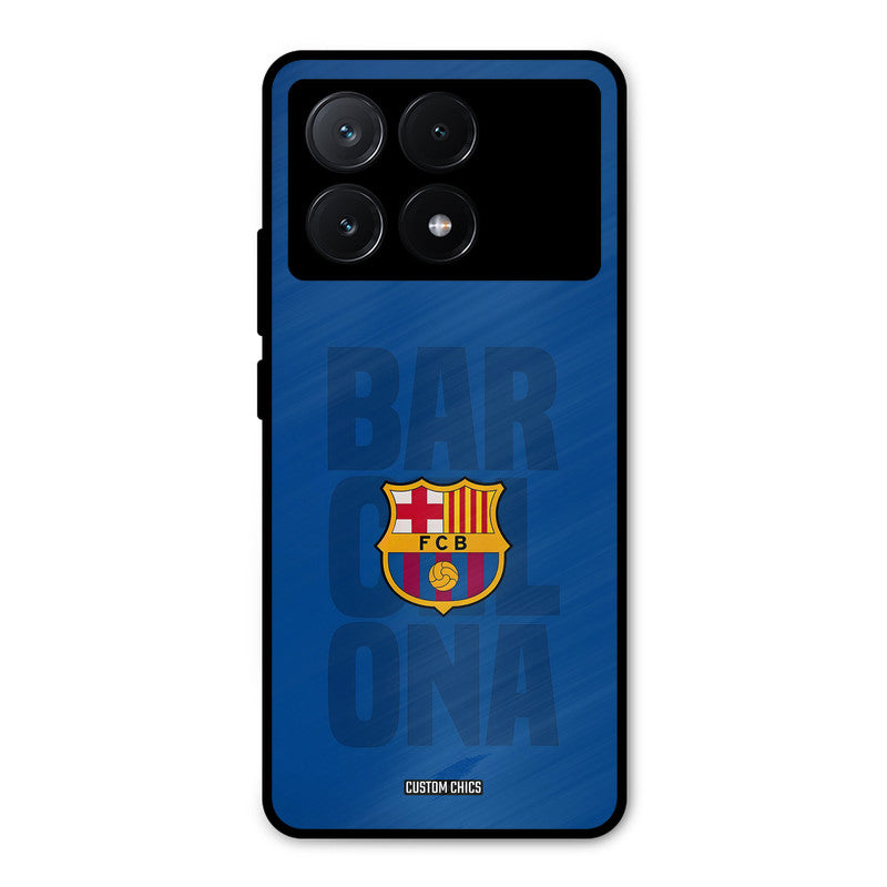 Barcelona Poco X6 Pro Mobile Back Cover - Sports PrintShield Case