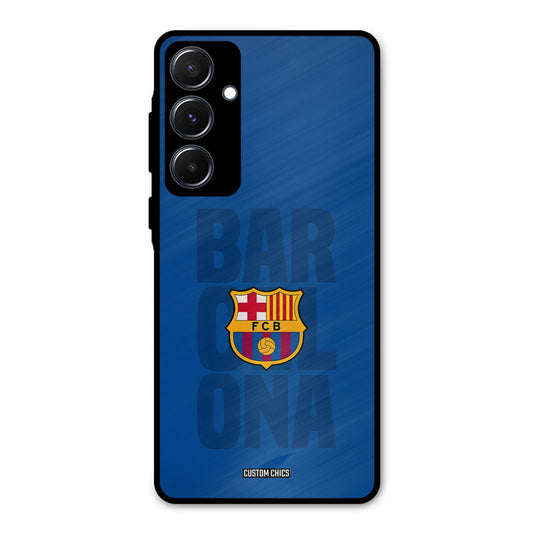 Barcelona Samsung Galaxy A55 5G Mobile Back Cover - Sports PrintShield Case