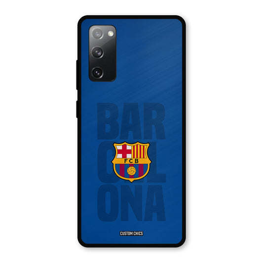 Barcelona Samsung Galaxy S20 FE Mobile Back Cover - Sports PrintShield Case