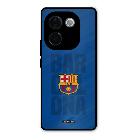 Barcelona iQOO Z9s Pro Mobile Back Cover - Sports PrintShield Case