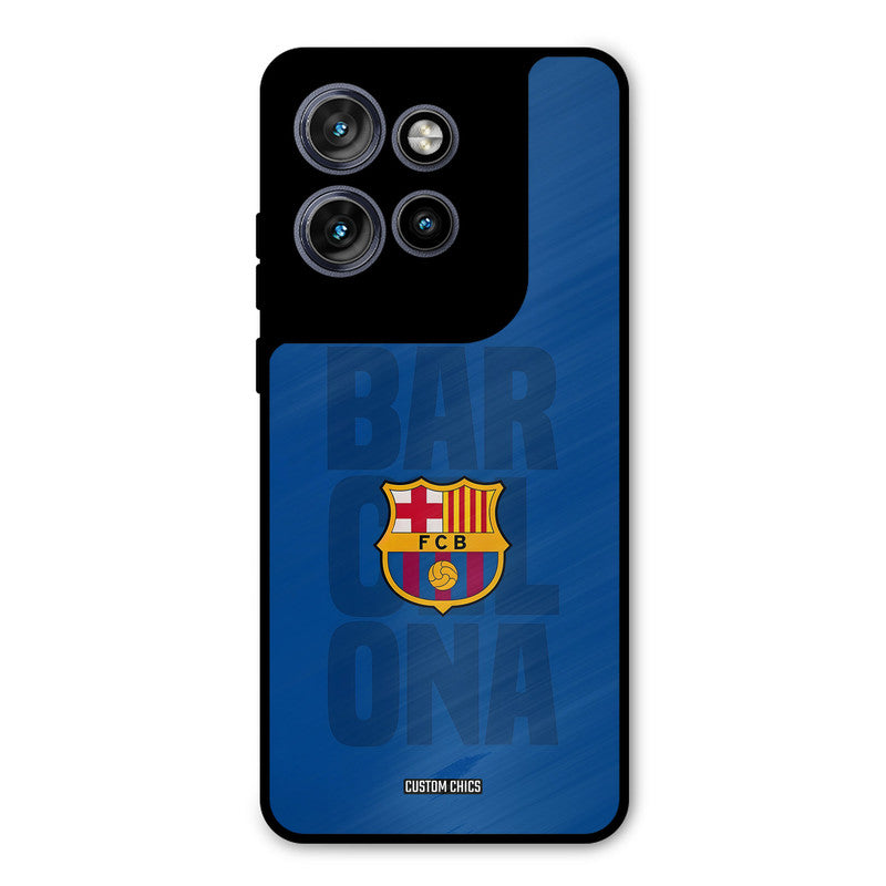 Barcelona Motorola Edge 50 Neo Mobile Back Cover - Sports PrintShield Case