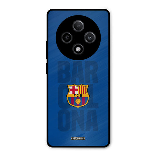 Barcelona Oppo F27 Pro Plus 5G Mobile Back Cover - Sports PrintShield Case