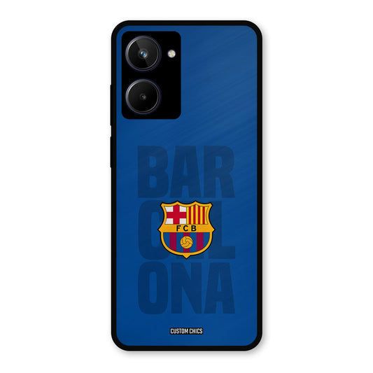 Barcelona Realme 10 Mobile Back Cover - Sports PrintShield Case