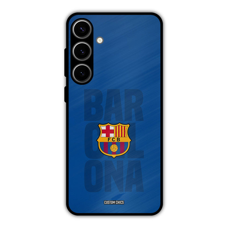 Barcelona Samsung Galaxy S24 Plus Mobile Back Cover - Sports PrintShield Case