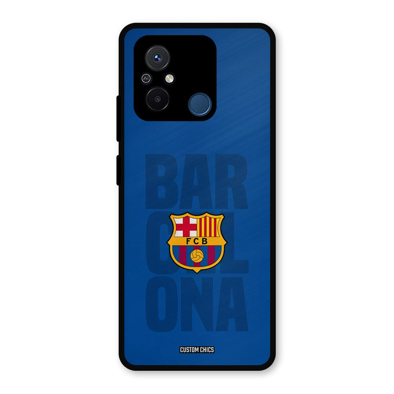 Barcelona Redmi 12c Mobile Back Cover - Sports PrintShield Case