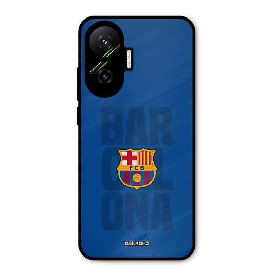 FC Barcelona Comic Poco F7 5G Mobile Back Cover - Sports PrintShield Case