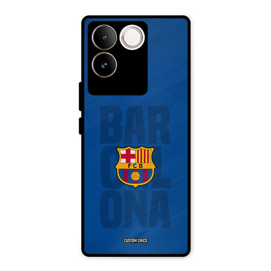 Barcelona iQOO Z7 Pro Mobile Back Cover - Sports PrintShield Case