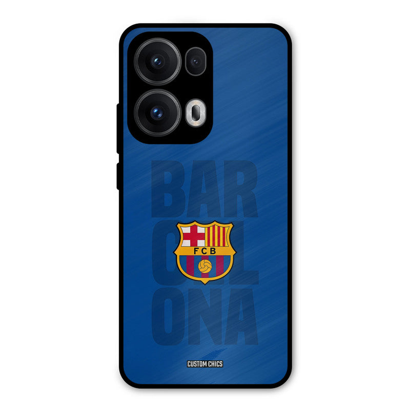 Barcelona Oppo Reno 13 Pro 5G Mobile Back Cover - Sports PrintShield Case