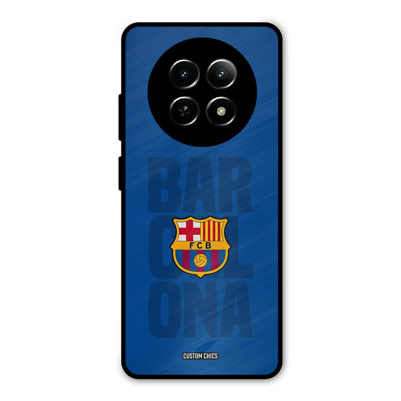 Barcelona Realme Narzo N65 Mobile Back Cover - Sports PrintShield Case