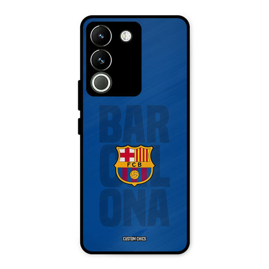 Barcelona Vivo Y200 Mobile Back Cover - Sports PrintShield Case