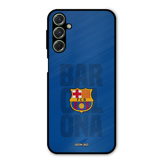 Barcelona Samsung Galaxy M34 Mobile Back Cover - Sports PrintShield Case