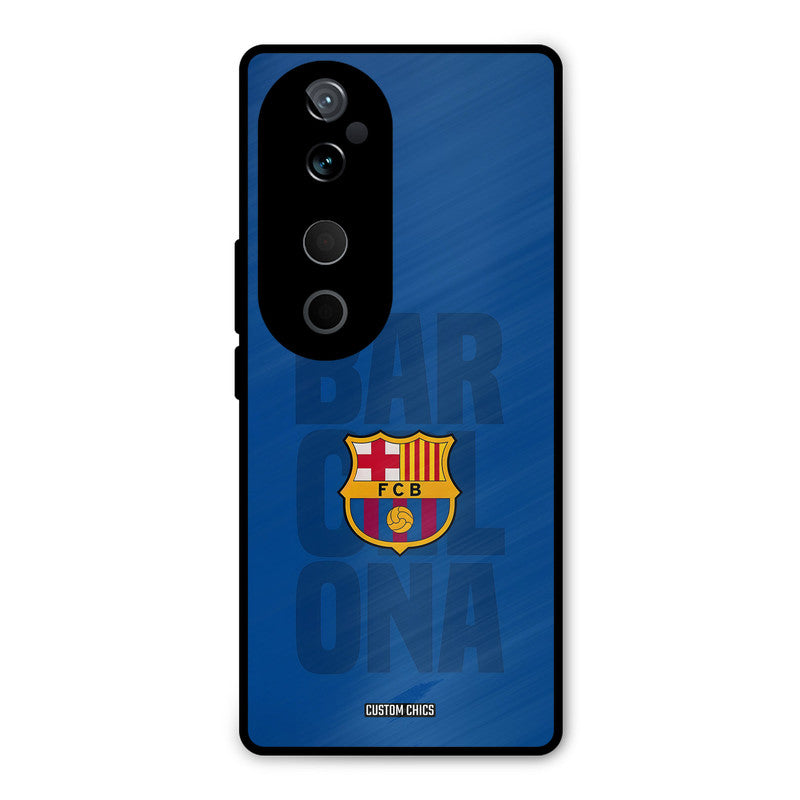 Barcelona Vivo V40 Mobile Back Cover - Sports PrintShield Case