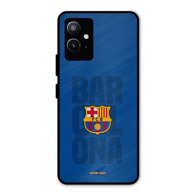 Barcelona Vivo Y75 5G Mobile Back Cover - Sports PrintShield Case