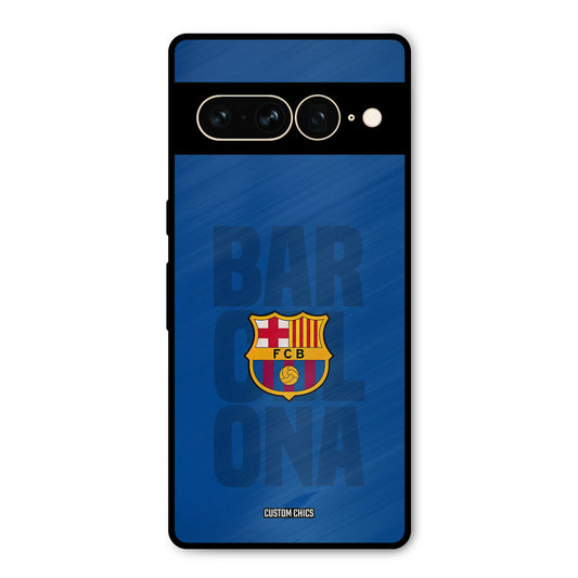 Barcelona Google Pixel 7 Pro Mobile Back Cover - Sports PrintShield Case