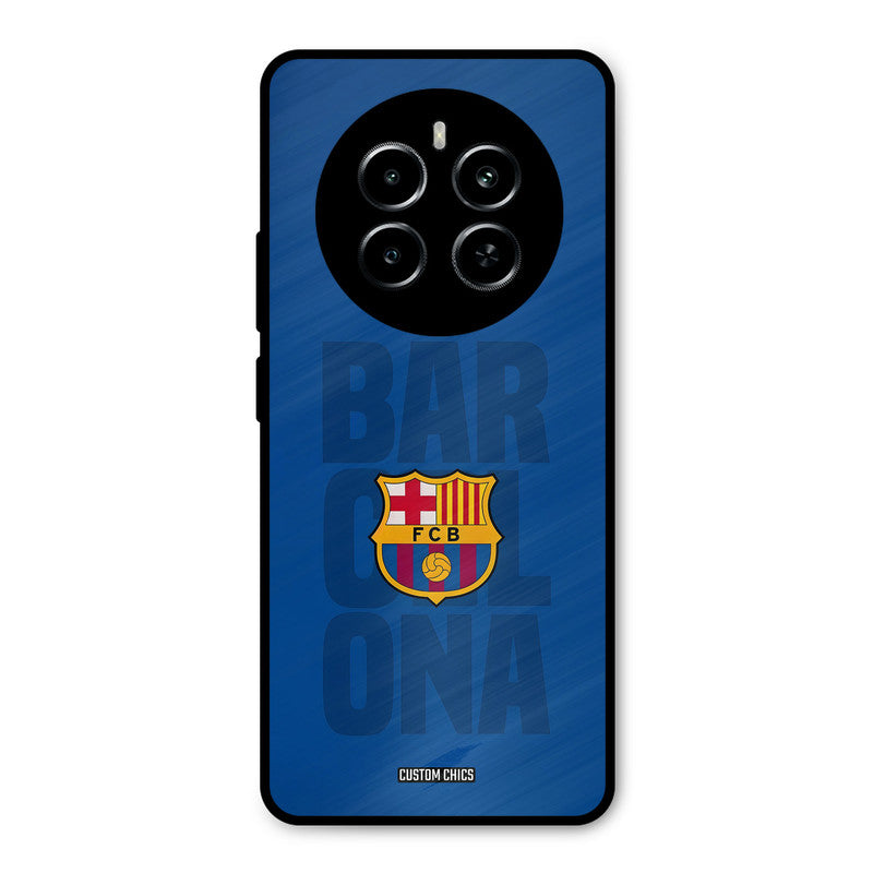 Barcelona Realme P1 5G Mobile Back Cover - Sports PrintShield Case