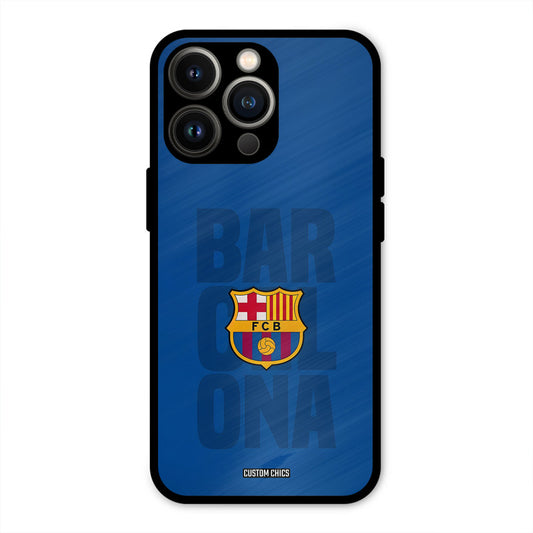 Barcelona  iPhone 13 Pro Mobile Back Cover - Sports PrintShield Case