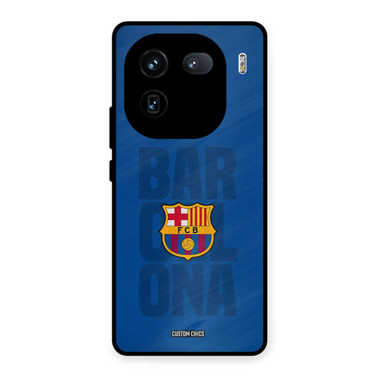 Barcelona iQOO 12 Mobile Back Cover - Sports PrintShield Case