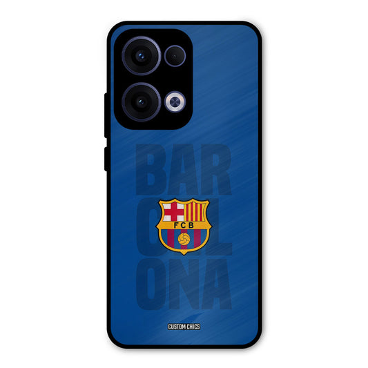 Barcelona Oppo Reno 13 5G Mobile Back Cover - Sports PrintShield Case