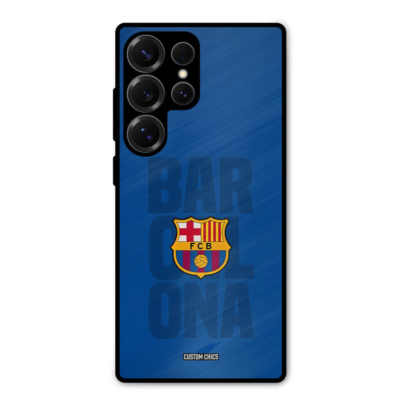 Barcelona Samsung Galaxy S25 Ultra Mobile Back Cover - Sports PrintShield Case