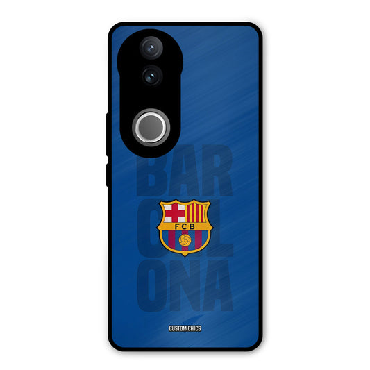 Barcelona Vivo V50 Mobile Back Cover - Sports PrintShield Case