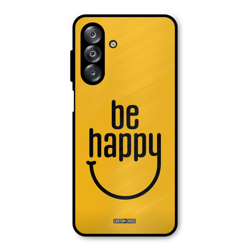 Be Happy Samsung Galaxy A26 Mobile Back Cover - Typography PrintShield Case