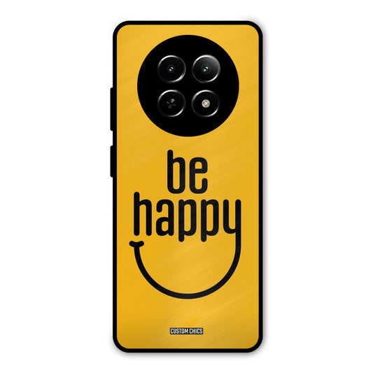 Be Happy Realme 13 5G Mobile Back Cover - Typography PrintShield Case