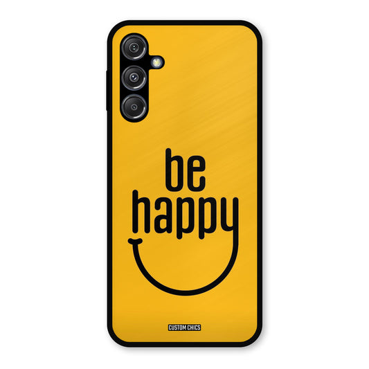 Be Happy Samsung Galaxy M34 5G Mobile Back Cover - Typography PrintShield Case