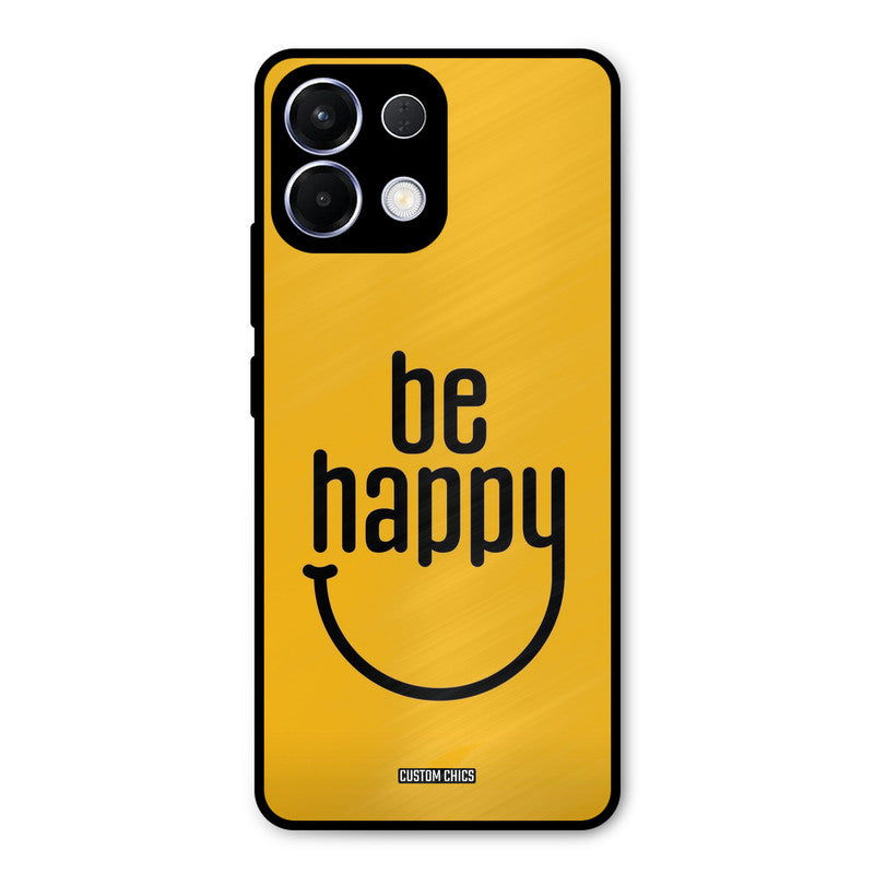 Be Happy Oppo K13 5G Mobile Back Cover - Typography PrintShield Case
