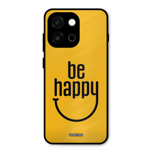 Be Happy Oneplus 13s Mobile Back Cover - Typography PrintShield Case