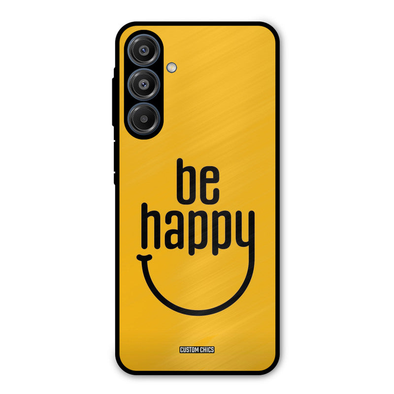 Be Happy Samsung Galaxy A16 5G Mobile Back Cover - Typography PrintShield Case