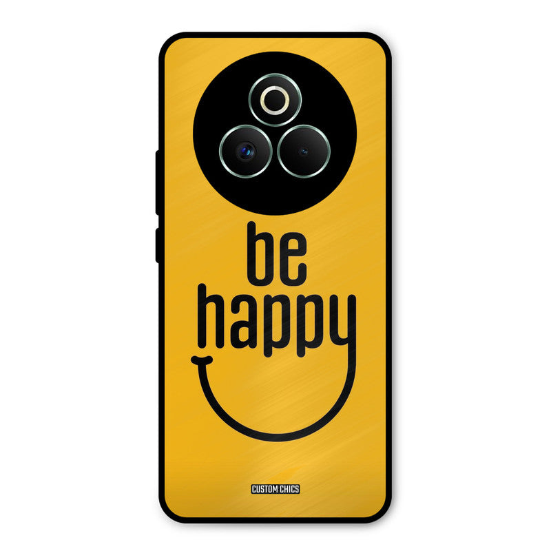 Be Happy Realme P3 Pro 5G Mobile Back Cover - Typography PrintShield Case